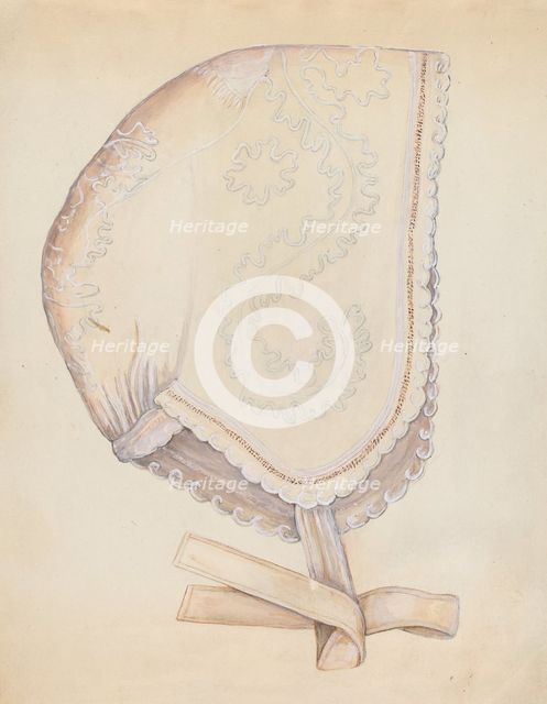 Lady's Cap, c. 1937. Creator: Edna C. Rex.
