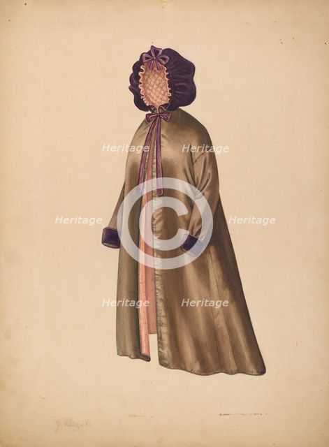 Lady's Pelisse, 1935/1942. Creator: Jean Peszel.