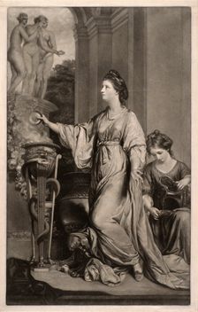 Lady Sarah Bunbury, 1766. Creator: Edward Fisher