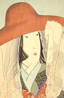 Lady Sei Shonagon (image 2 of 3), 1896. Creator: Kobayashi Kiyochika