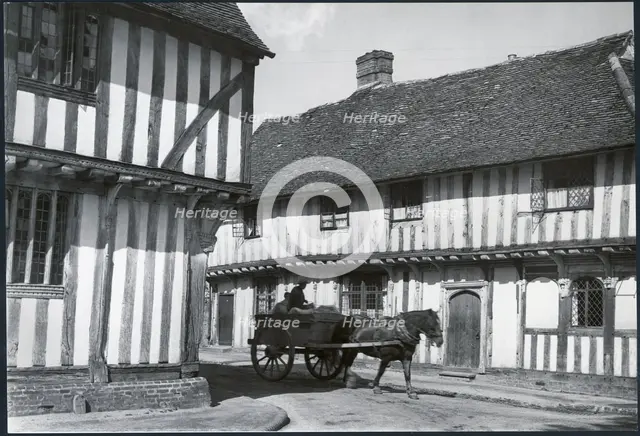 Lady Street, Lavenham, Lavenham, Babergh, Suffolk, 1925-1939. Creator: J Dixon Scott.