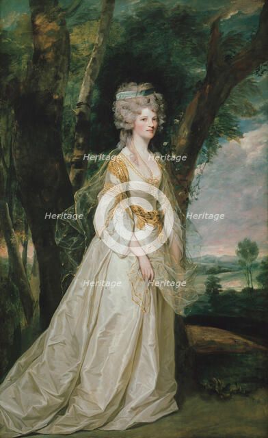 Lady Sunderland, 1786. Artist: Reynolds, Sir Joshua (1732-1792)