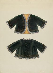 Lady's Bolero, c. 1940. Creator: Syrena Swanson