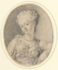 Lady's Head. Creator: Gabriel de Saint-Aubin