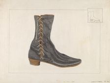 Lady's Shoe, c. 1936. Creator: Vincent P. Rosel
