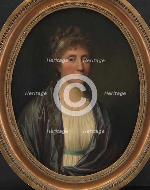 Lady's portrait, 1790-1799. Creator: Jens Juel.