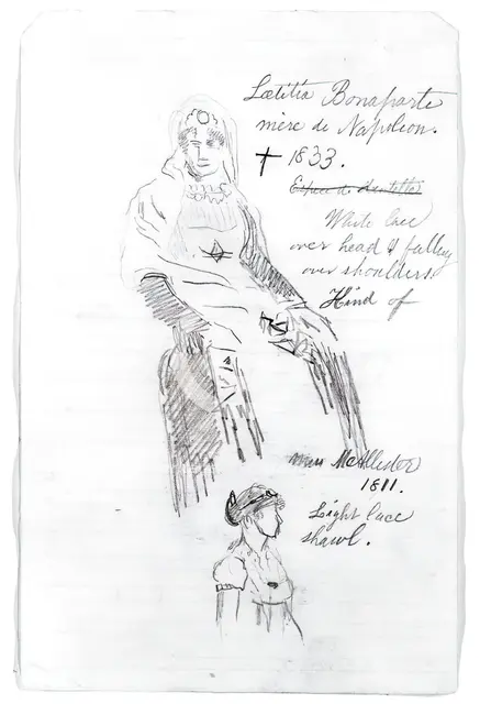 Laetitia Bonaparte, 1875-1876. Creator: Thomas Eakins.