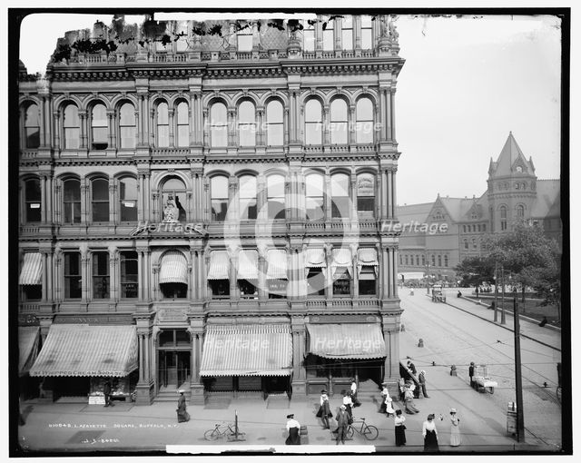 Lafayette Square, Buffalo, N.Y., c1905. Creator: Unknown.