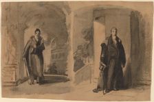 Lafayette (Two Views), c. 1825. Creator: Thomas Sully