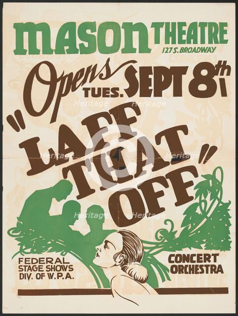 Laff That Off, Los Angeles, 1936. Creator: Unknown.