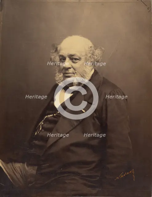 Laffabalhie, Director du Conservatoire, 1861-1869. Creator: Nadar.