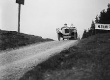 Lagonda open 2-seater of WH Oates competing in the Scottish Light Car Trial, 1922. Artist: Bill Brunell