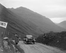 Lagonda open 2-seater of WH Oates competing in the Scottish Light Car Trial, 1922. Artist: Bill Brunell