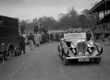Lagonda open 4-seater tourer, possibly owned by Earl Howe, Crystal Palace, London, 1939. Artist: Bill Brunell