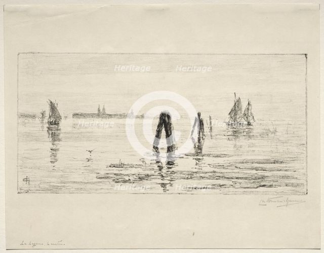 Lagoon, Morning. Creator: Charles Nicolas Storm van 's-Gravesande (Dutch, 1841-1924).