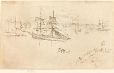 Lagoon: Noon, 1879/1880. Creator: James Abbott McNeill Whistler