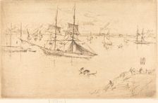 Lagoon: Noon, 1879/1880. Creator: James Abbott McNeill Whistler