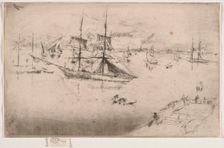 Lagoon: Noon, 1886. Creator: James McNeill Whistler (American, 1834-1903)