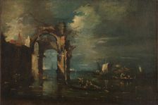 Lagoon Landscape, 1701-1800. Creator: Unknown