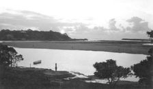 Lagoon, Tweed Heads with Flagstaff Hill in the background, 1906. Creator: Robert Augustus Henry L'Estrange