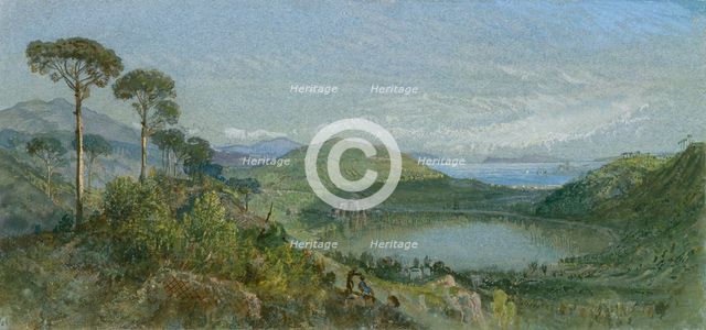 Lago Avernus, ca. 1867-70. Creator: William Trost Richards.