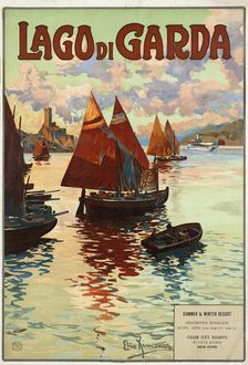 Lago di Garda, c. 1905. Creator: Ximenes, Elio (1855-1926)