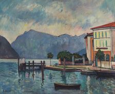 Lago d'Iseo, c1932. Creator: Marussig, Pietro (1879-1937)