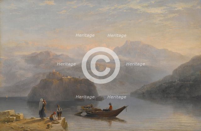 Lago Maggiore (?), about 1860. Creator: James Baker Pyne.