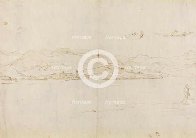 Lago Maggiore, c. 1700. Creator: Gaspar van Wittell.