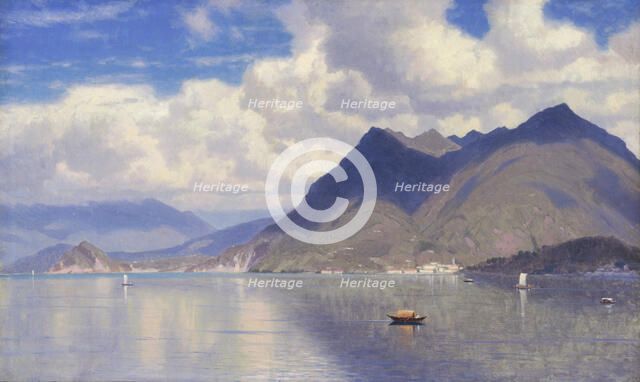 Lago Maggiore, ca. 1867. Creator: William Stanley Haseltine.