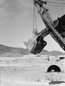 Laguna Dam, 1937. Creator: Dorothea Lange