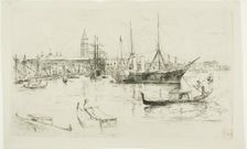 Laguna, Venice, 1880. Creator: Frank Duveneck