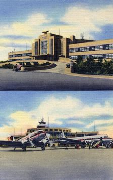LaGuardia Airport, New York City, New York, USA, 1951