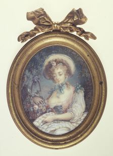 L'Aimable Paysanne, c.1780. Creator: Jacques Philippe Joseph de Saint-Quentin