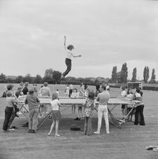 Laing Sports Ground, Rowley Lane, Elstree, Barnet, London, 09/06/1973. Creator: John Laing plc