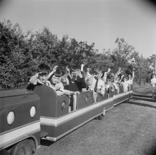Laing Sports Ground, Rowley Lane, Elstree, Barnet, London, 18/06/1955. Creator: John Laing plc