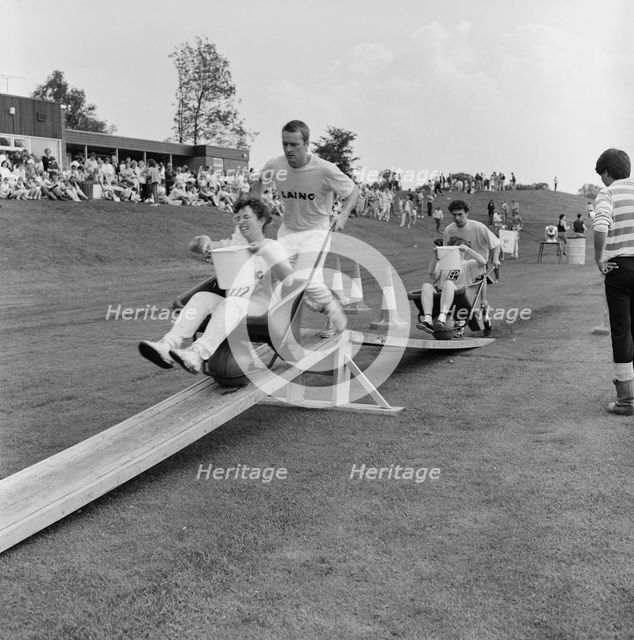 Laing Sports Ground, Rowley Lane, Elstree, Barnet, London, 20/06/1987. Creator: John Laing plc.