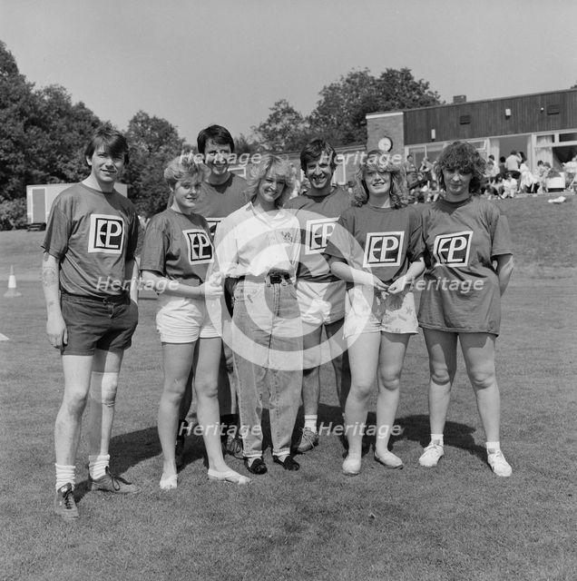 Laing Sports Ground, Rowley Lane, Elstree, Barnet, London, 20/06/1987. Creator: John Laing plc.