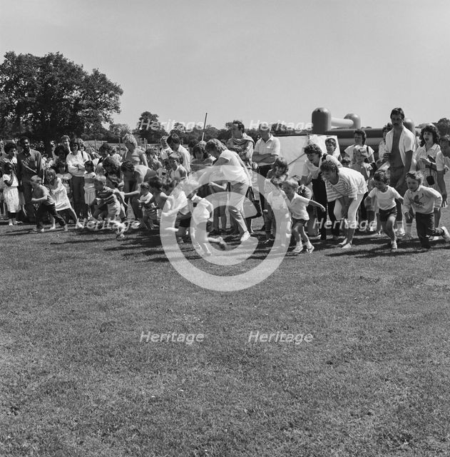 Laing Sports Ground, Rowley Lane, Elstree, Barnet, London, 21/06/1986. Creator: John Laing plc.
