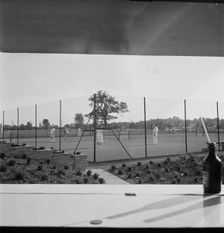 Laing's new Sports Ground in Elstree, Hertfordshire, 13/08/1949. Creator: John Laing plc