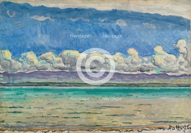 Lake, 1911. Creator: Ferdinand Hodler.