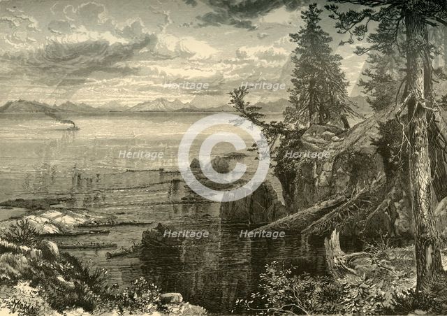 'Lake Tahoe', 1874.  Creator: John Karst.