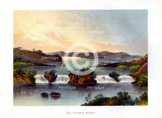 'Lake Victoria Nyanza', c1840-1900. Artist: Unknown