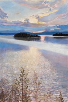 Lake View, 1901. Creator: Akseli Gallen-Kallela