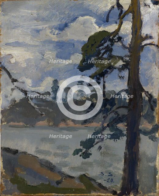 Lake View, 1920. Creator: Santeri Salokivi.