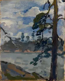 Lake View, 1920. Creator: Santeri Salokivi