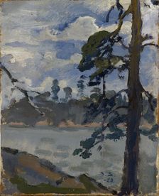 Lake View, 1920. Creator: Santeri Salokivi