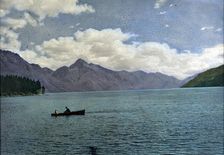 Lake Wakatipu, 1920s. Creator: AJ Wales