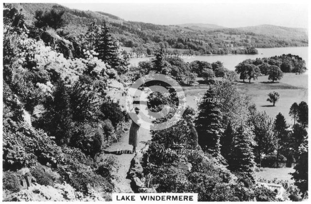 Lake Windermere, 1937. Artist: Unknown