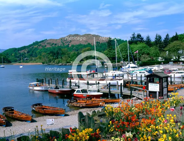 Lake Windermere, Waterhead, Cumbria Creator: Peter Thompson.